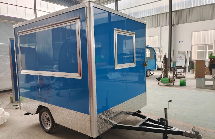 small portable kitchen trailer for sale